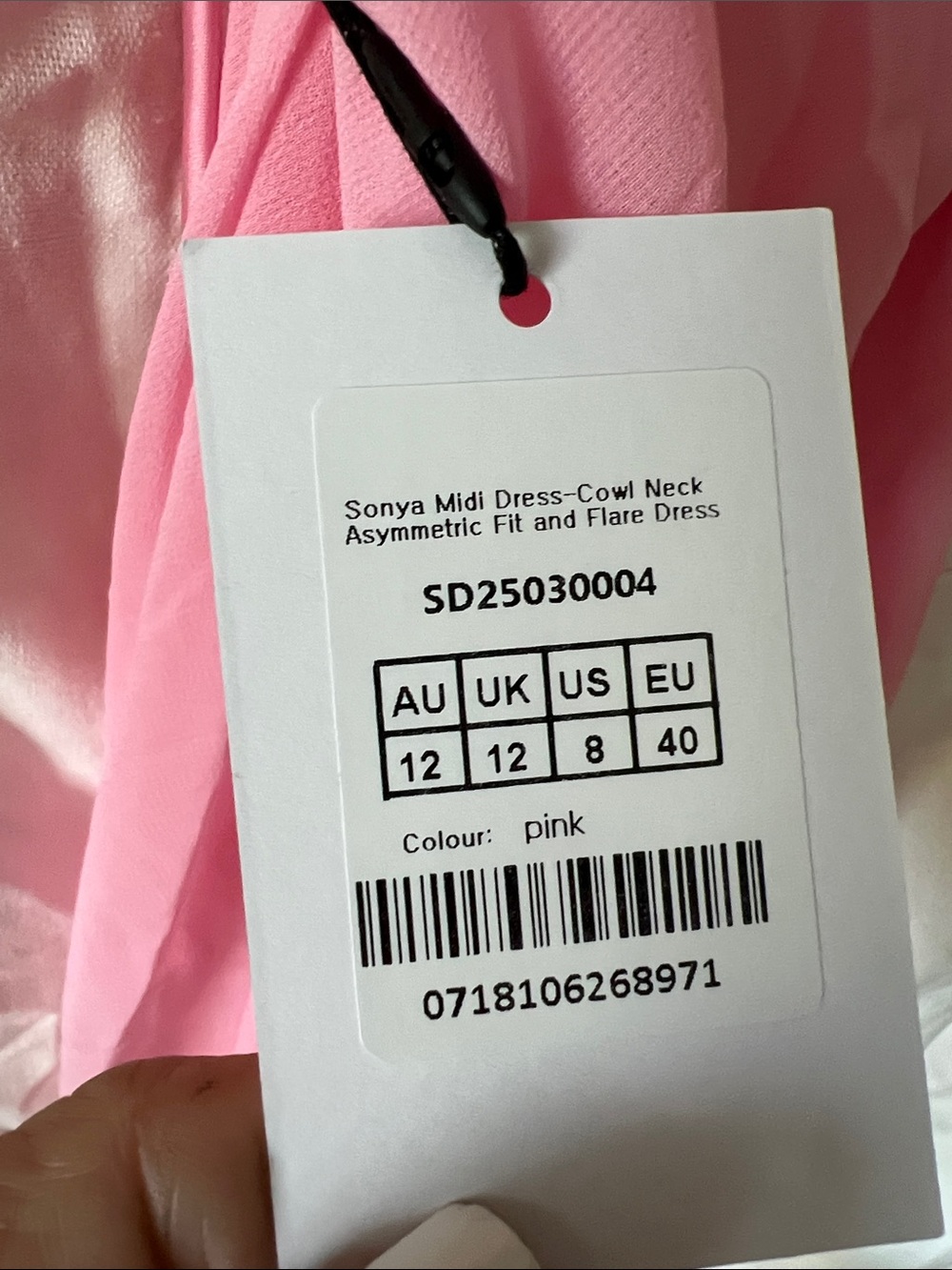 REVOLVE Pink Spaghetti-Strap Maxi Dress with High Slit - Picture 6 of 10